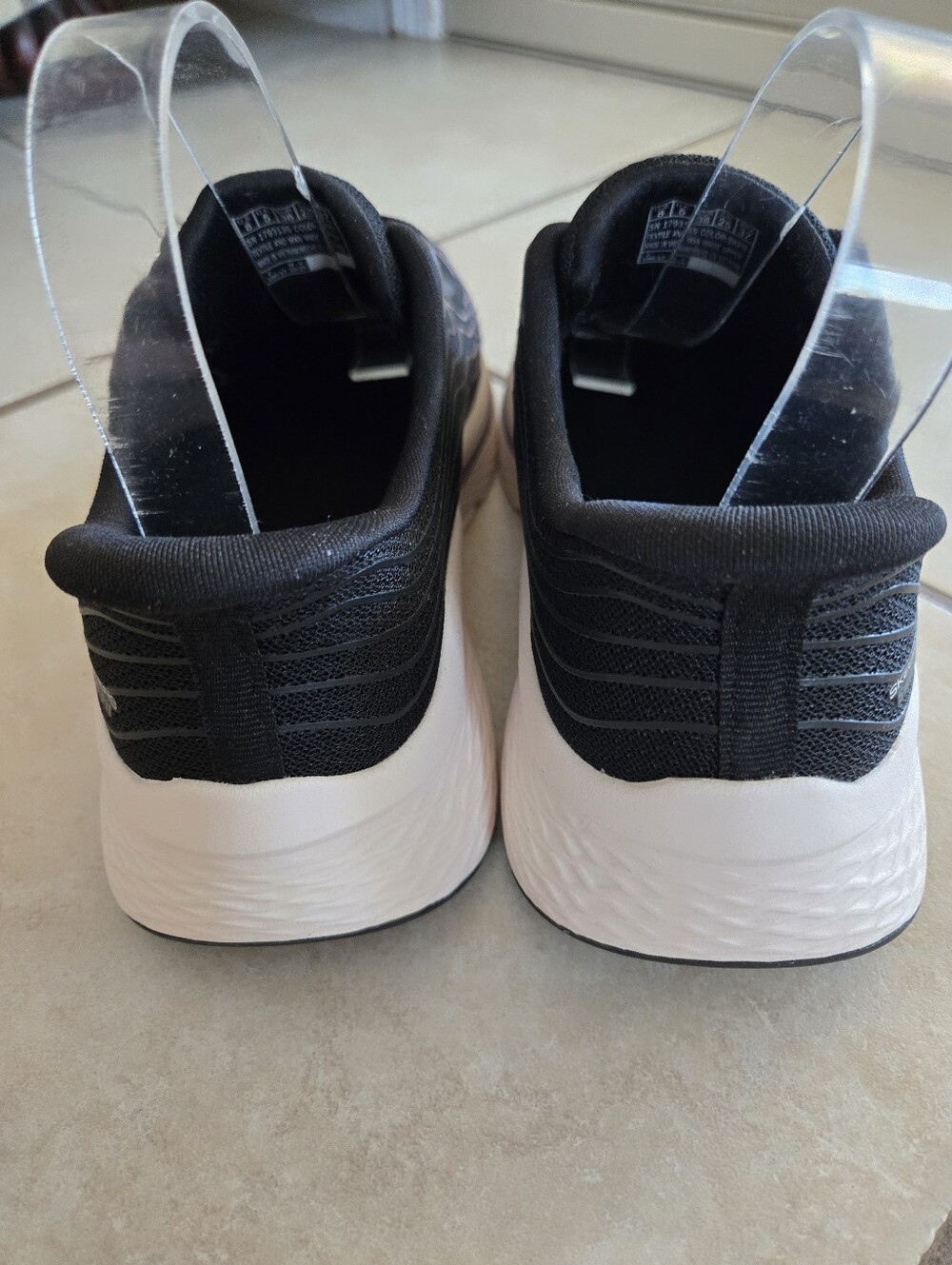 Skechers Black Sneakers with Purple Accents. Size 8. - Picture 5 of 10